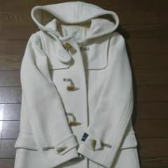 【Haさま専用】ダッフルコート オフホワイトのサムネイル