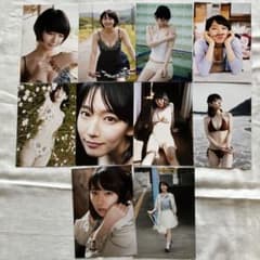 r24 吉岡里帆 新品水着などＬ版生写真 10枚セットのサムネイル