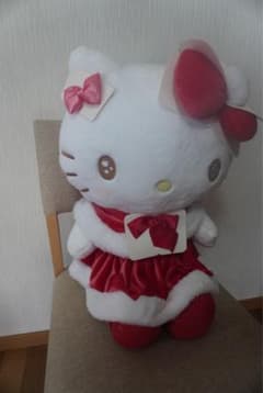 Hello Kitty ぬいぐるみ クリスマスドレスのサムネイル