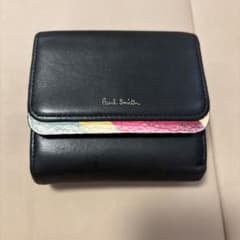 Paul Smith 三つ折り財布 ブラック マルチカラーのサムネイル