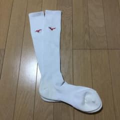 未使用‼️バレーボール　靴下 白ソックス24センチのサムネイル