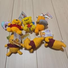 くまのプーさん マスコット 6体セットのサムネイル