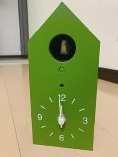 無印良品 鳩時計 掛置時計 〜限定色のグリーン〜 家型掛置時計 無印良品 鳩時計 掛置時計 〜限定色のグリーン〜 家型掛置時計 - メルカリ