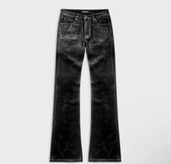 lamentist bootscut jeans コーティングデニム　xsのサムネイル