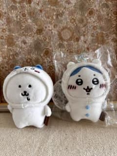 ナガノのくま ハチワレ 変わっちゃお！マスコット 2点セットのサムネイル