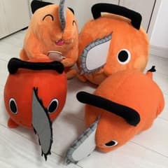 チェンソーマン ポチタ ぬいぐるみセット 羊毛フェルト風 もぐもぐ まんまる