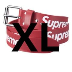 Supreme Repeat Leather Belt (25FW)  