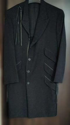 激レア】B Yohji Yamamoto 革ひもテーラードジャケット - メルカリ