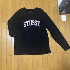 STUSSY ブラック ロンTのサムネイル