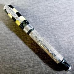 【限定 極美品】モンテグラッパ 万年筆 アメリゴ・ヴェスプッチ シルバー９２５ 限定 極美品】モンテグラッパ 万年筆 アメリゴ・ヴェスプッチ シルバー