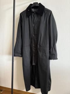 Barbour JOURNALSTANDARD別注ロングコート ブラックのサムネイル