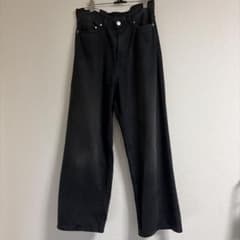 H&M BAGGY デニムパンツ ブラック 29/30のサムネイル
