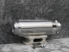 モナカ　サイレンサー　６０．５π　バネ・バンド付/汎用 アルミCBX400F モナカ サイレンサー 60．5π バネ・バンド付/汎用 アルミCBX400F