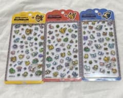 ポケモン 韓国限定 ポケモンストア30周年ロゴステッカー カビゴン
