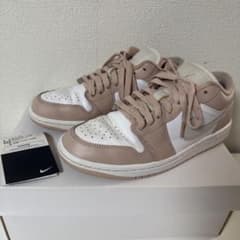 NIKE AIR JORDAN 1 LOW ピンク ホワイトのサムネイル