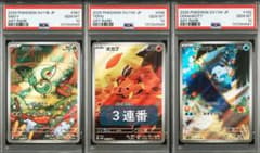 【PSA10】ポケモンカード　ツタージャ　ポカブ　ミジュマル　AR 3連番　① 25-07-339)【PSA10】ミジュマル ポカブ ツタージャAR3連番 - メルカリ