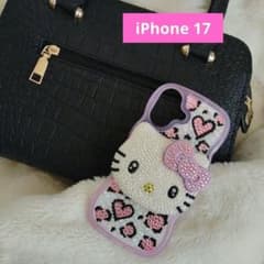 키티 크리스탈 양산 Y2K 데코전 iPhone17 키티데코 헤이세이