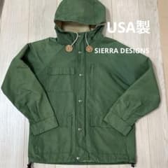 SIERRA DESIGNS マウンテンパーカーグリーン 60 40クロス90s - メルカリ