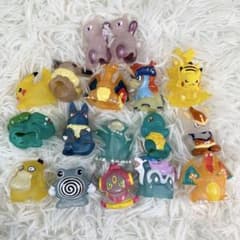 ポケモン モンコレ 指人形 ソフビ フィギュア クリア17体セット - メルカリ