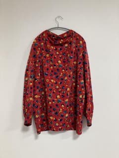 【美品】Givenchy フラワープリント 長袖ブラウスのサムネイル