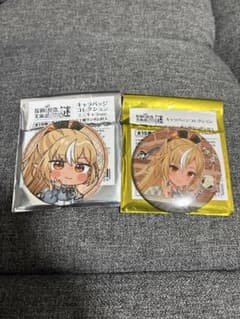 不知火フレア　缶バッチ　ホロライブ謎解きのサムネイル