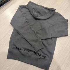 DIESEL ジップアップパーカー グレー Mのサムネイル