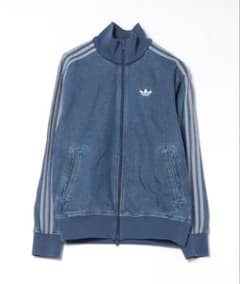 うなぎ犬 様　adidas デニムブルー ジップアップジャケット Sのサムネイル