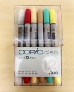 Too Copic ciao Start 12 colors セットのサムネイル