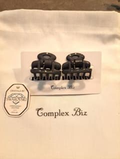 Complex Biz スワロフスキー ヘアクリップ 2個セットのサムネイル