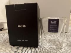 RayES／ダブルウォールグラス 200ml ２個セット　新品未使用品のサムネイル