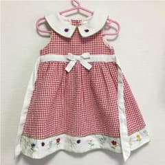 ギンガムチェック ワンピース 18monthsのサムネイル
