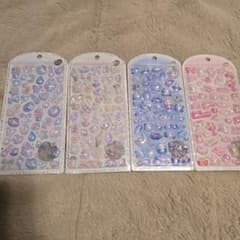 新品　ボンボンドロップシール　シール 4枚セット 　新作　パールベールのサムネイル