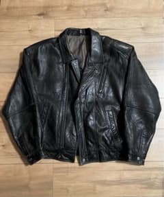 レザージャケット 本革 古着 90sのサムネイル