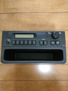 トヨタ ハイエース 純正ラジオ カードケースセット オーディオのサムネイル