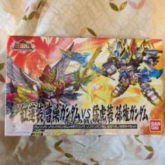 SDガンダムBB戦士 BBW三国伝 紅蓮装曹操ガンダムVS猛虎装孫権ガンダム
