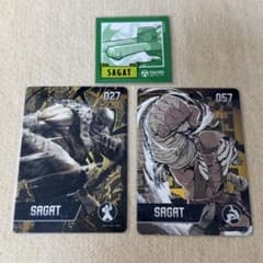 ストリートファイター6 スト6 サガット amiiboカード ステッカー