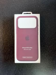Apple iPhone 18 Pro Max 실리콘 케이스 순정