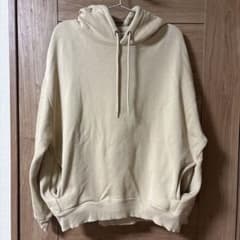 MOUSSY ベージュ オーバーサイズ　パーカーのサムネイル