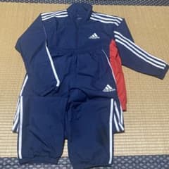 adidas ジャージ ネイビー/レッドのサムネイル
