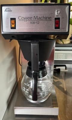 美品】【値下げ】Kalita コーヒーマシン KW-12 - メルカリ