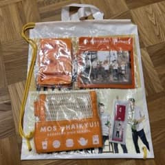 모스 버거 & 하이큐! 상품 세트, 열쇠 고리, 냉감 수건, 가방, 가방