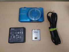 動作良好】Nikon COOLPIX S6400 ブルー - メルカリ