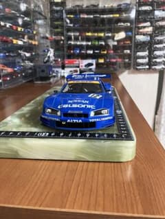 マッスルマシーンズ 日産スカイラインGTR R34 カルソニック 1/24