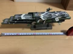 d*3様 宇宙戦艦ヤマト2199 ガイペロン級多層式航宙母艦 完成品 艦載機