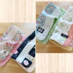 りんペコ様専用 8重ガーゼハンカチ 25cm×25cm 2枚セット No.594のサムネイル