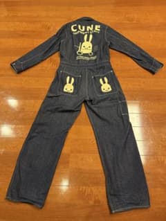 CUNE デニムオーバーオール つなぎ SHIPMENT STAFF S - メルカリ