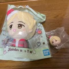 BTS TinyTAN 一番くじ ぬいぐるみ ジミン JIMIN ミニフィギュアのサムネイル