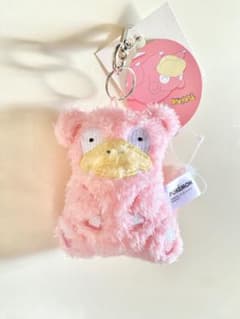 韓国限定 ポケモン ヤドン ふわふわ ぬいぐるみ キーホルダー ストラップのサムネイル