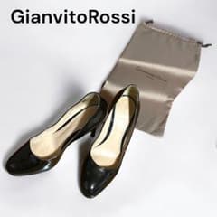 Gianvito Rossi ジャンヴィッドロッシ　パンプス　黒　ハイヒールのサムネイル