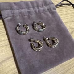 フープピアス 2ペアセットのサムネイル